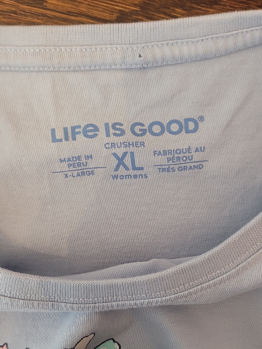 Life Is Good Crusher Short Sleeve T-Shirt Size XL Sunflower Ladybug Graphic Cott - Picture 6 of 8